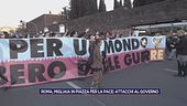 Roma, migliaia in piazza per la pace: attacchi al governo