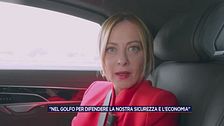 Giorgia Meloni: "Nel Golfo per difendere la nostra sicurezza e l'economia"