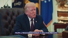 Donald Trump, il messaggio di Pasqua: "Il male non prevarrà"