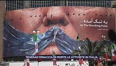 Teheran minaccia di morte le attiviste in Italia