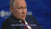 Putin loda Trump e minaccia Zelensky