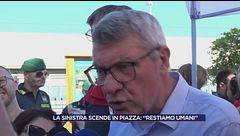 La Sinistra scende in piazza: "Restiamo uniti"