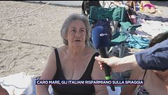 Caro mare, gli italiani risparmiano sulla spiaggia