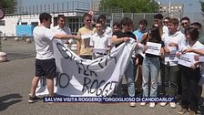 Salvini visita Roggero: "Orgoglioso di candidarlo"