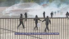 Dalla Val Susa a Bologna, gli antagonisti contro le forze dell'ordine