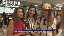 Frontiere chiuse, al via i controlli negli aeroporti