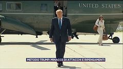 Metodo Trump: minacce di attacchi e ripensamenti