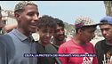 Ceuta, la protesta dei migranti: "Vogliamo asilo"