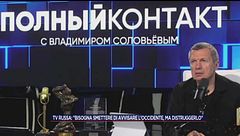 Guerra Russia - Ucraina, la tv russa: "Bisogna smettere di avvisare l'Occidente, ma distruggerlo"