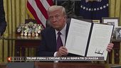 Donald Trump si rimbocca le maniche