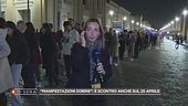 In fila per l'estremo saluto a Papa Francesco