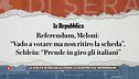 La scelta di Giorgia Meloni