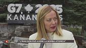 Giorgia Meloni parla della guerra