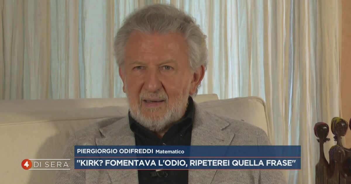 4 di sera: Piergiorgio Odifreddi sull'attuale situazione politica ...