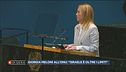 L'intervento di Giorgia Meloni all'ONU