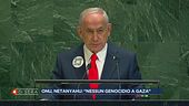 Benjamin Netanyahu riferisce all'ONU