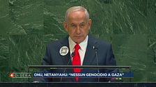 Benjamin Netanyahu riferisce all'ONU