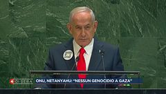 Benjamin Netanyahu riferisce all'ONU