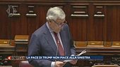 Antonio Tajani difende la linea politica del Governo cui appartiene