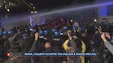 Le piazze di Roma in agitazione