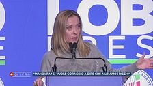 Giorgia Meloni difende la propria linea politica ed economica