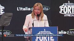 Giorgia Meloni ringrazia