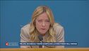 Giorgia Meloni illustra gli sforzi del Governo italiano