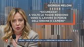 Dibattito sulla conferenza stampa di Giorgia Meloni