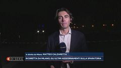 Matteo Calzaretta in diretta da Milano