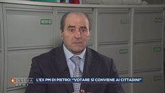 Il voto referendario di Antonio di Pietro