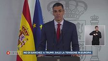 Pedro Sánchez sfida Donald Trump