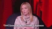 Giorgia Meloni difende la linea del proprio Governo