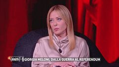 Giorgia Meloni difende la linea del proprio Governo