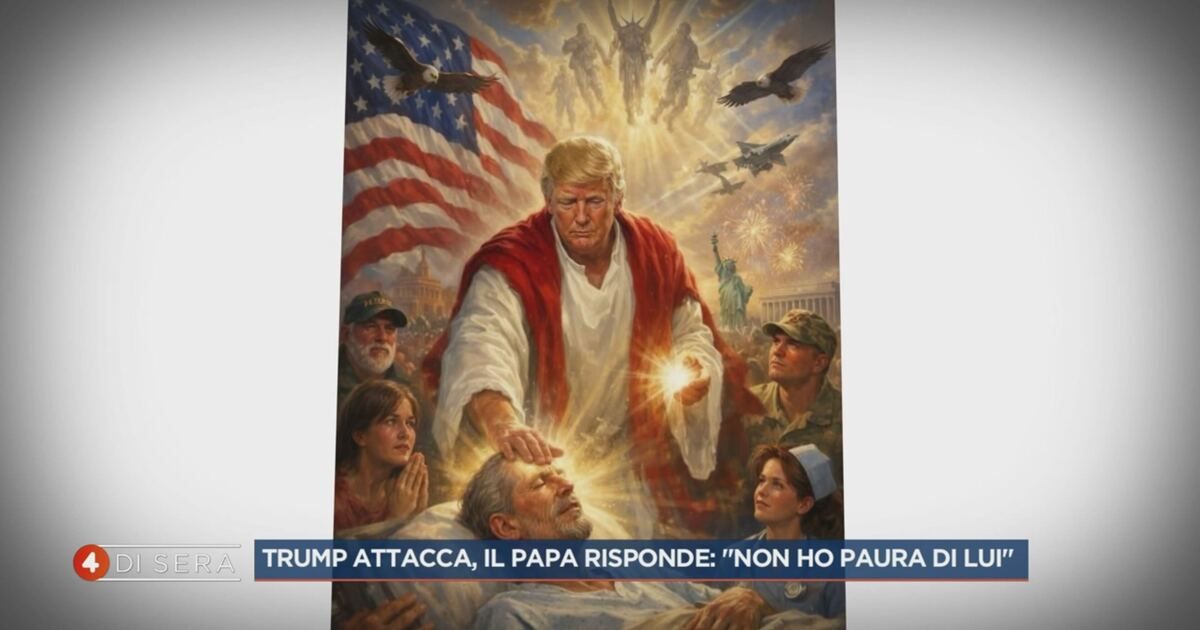 4 di sera: Donald Trump attacca Leone XIV Video | Mediaset Infinity