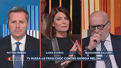 L'attacco di Vladimir Solov'ëv a Giorgia Meloni