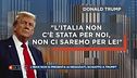 Gli attuali rapporti tra Italia e Stati Uniti d'America