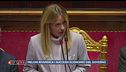 Giorgia Meloni difende l'operato del Governo italiano