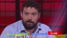 Matteo alla scalata finale