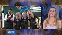 Alessandra Mussolini, Adriana Volpe e Antonella Elia in "Occhi di gatto"