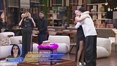 Adriana e Francesca lasciano la Casa per raggiungere lo studio