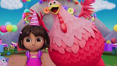 Corsa della foresta pluviale / Il compleanno del grande pollo rosso