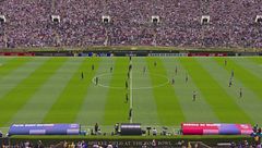 Il calcio di inizio di PSG-Atletico Madrid