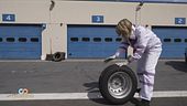 La seconda manche della prova "Pit Stop"