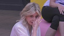 Un momento di malinconia per Benedicta Boccoli