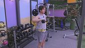 Un intenso allenamento pomeridiano