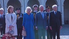 La prima visita di Re Carlo in Italia