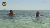 Chiacchiere in mare tra Dino Giarrusso, Alessia Fabiani e Mario Adinolfi