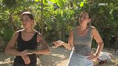 Teresanna Pugliese e Chiara Balistreri si scontrano con il gruppo