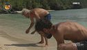 Dino Giarrusso e Omar Fantini catturano dei pesci