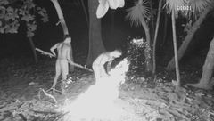 Prime tensioni su Playa Giovani dovute all'accensione del fuoco